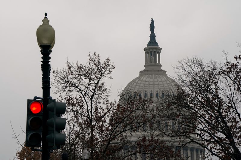 © Reuters. The U.S. Capitol building is seen in Washington, U.S., December 16, 2024. REUTERS/Elizabeth Frantz