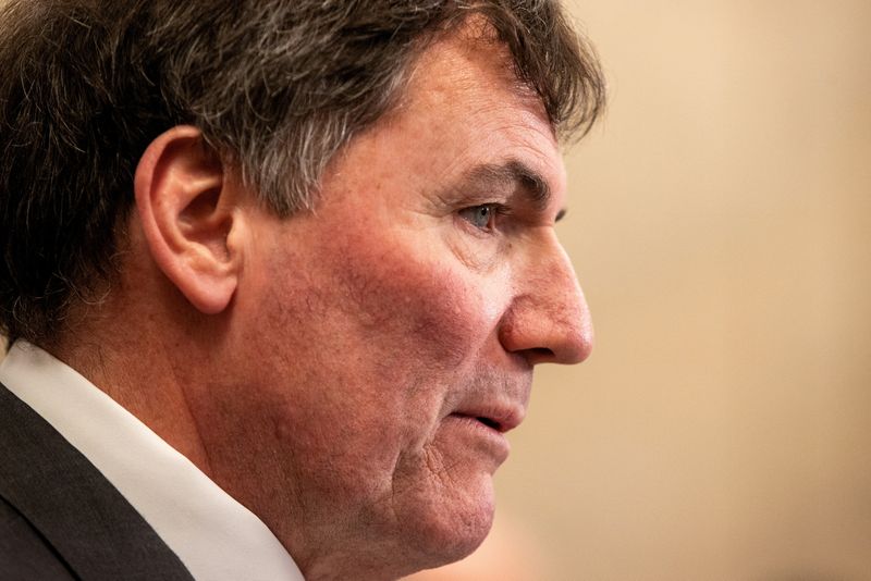 © Reuters. FILE PHOTO: New Finance Minister Dominic LeBlanc speaks during a press conference on Parliament Hill the day after Finance Minister Chrystia Freeland unexpectedly resigned, in Ottawa, Ontario, Canada December 17, 2024. REUTERS/Carlos Osorio/File Photo