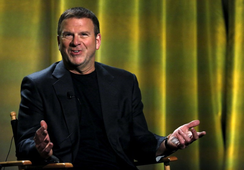 © Reuters. FILE PHOTO: Tilman J. Fertitta speaks at a panel in Westlake Village, California, April 1, 2016. REUTERS/Mario Anzuoni/File Photo