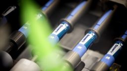 Ozempic injection pens move along a conveyor at the Novo Nordisk A/S production facilities in Hillerod, Denmark, on Tuesday, Sept. 26, 2023.