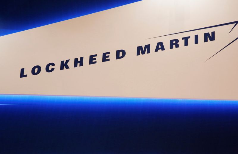 © Reuters. FILE PHOTO: Lockheed Martin's logo is seen during Japan Aerospace 2016 air show in Tokyo, Japan, October 12, 2016.   REUTERS/Kim Kyung-Hoon/File Photo