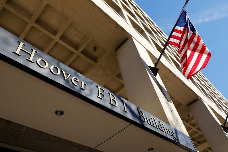 © Reuters. FILE PHOTO: FBI headquarters building is seen in Washington, U.S., December 7, 2018. REUTERS/Yuri Gripas/File Photo