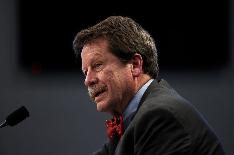 © Reuters. U.S. Food and Drug Administration (FDA) Commissioner Robert Califf testifies before a House Appropriations Subcommittee hearing on President Biden's proposed budget request for the FDA for fiscal year 2024, on Capitol Hill in Washington, U.S., March 29, 2023. REUTERS/Julia Nikhinson/ File Photo