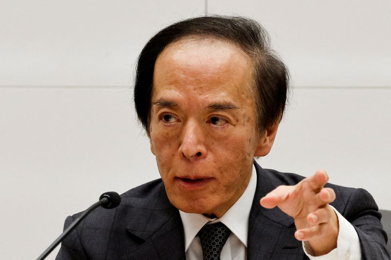 © Reuters. FILE PHOTO: Bank of Japan Governor Kazuo Ueda attends a press conference after a BOJ policy meeting in Tokyo, Japan, December 19, 2024. REUTERS/Kim Kyung-Hoon/File Photo