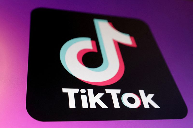 © Reuters. FILE PHOTO: The TikTok app logo is seen in this illustration taken January 16, 2025. REUTERS/Dado Ruvic/Illustration/File Photo